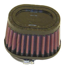 Load image into Gallery viewer, K&N Filter Universal Rubber Filter Oval Tapered 4in Base O/S L x 3.5in Top O/S L x 2.75in H