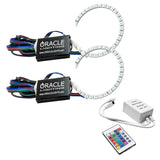 Oracle 18-21 Ford Mustang LED Headlight Halo Kit - ColorSHIFT w/ Simple Controller NO RETURNS