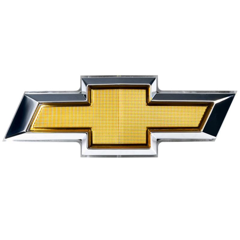 Oracle 16-19 Chevrolet Camaro Illuminated Bowtie - Dual Intensity - Amber