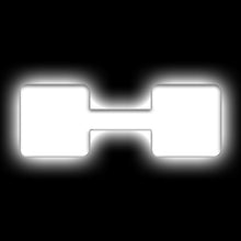 Load image into Gallery viewer, ORACLE Lighting Universal Illuminated LED Letter Badges - Matte Wht Surface Finish - H SEE WARRANTY