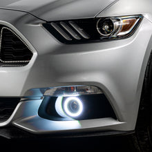 Load image into Gallery viewer, Oracle 15-17 Ford Mustang Dynamic RGB+A Projector Surface Mount Fog Light Halo Kit - NO RETURNS