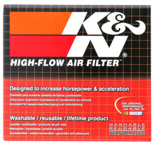 Load image into Gallery viewer, K&N Filter Universal Rubber Filter Oval Tapered 4in Base O/S L x 3.5in Top O/S L x 2.75in H