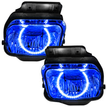 Load image into Gallery viewer, Oracle Lighting 03-06 Chevrolet Silverado Pre-Assembled LED Halo Fog Lights -Blue NO RETURNS