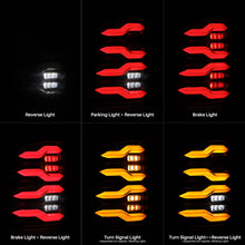 Load image into Gallery viewer, AlphaRex 09-18 Dodge Ram Luxx-Series LED Tail Lights Black w/ Activation Light & Sequential Signal