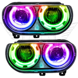 Oracle 08-14 Dodge Challenger SMD HL (HID Style) - ColorSHIFT Dynamic