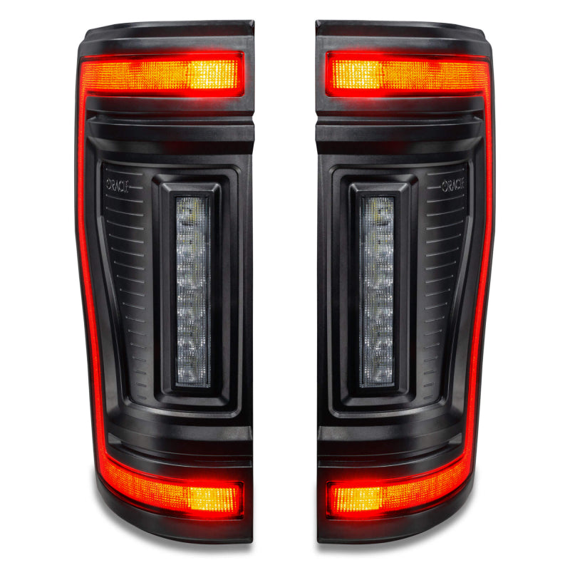 Oracle Lighting 17-22 Ford F-250/350 (Black Series) Flush Mount LED Tail Lights SEE WARRANTY