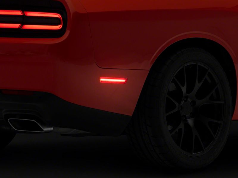 Raxiom 15-23 Dodge Challenger Excluding Widebody Axial Series LED Side Marker Lights- Clear