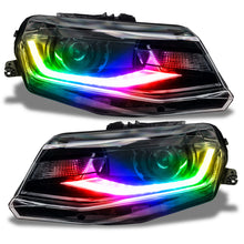Load image into Gallery viewer, Oracle 16-18 Chevy Camaro Dynamic Headlight DRL Upgrade Kit - ColorSHIFT - Dynamic NO RETURNS