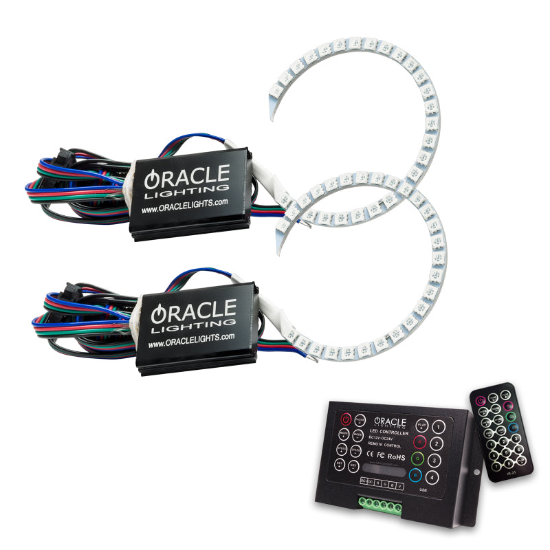 Oracle Dodge Charger 15-21 Projector Halo Kit - ColorSHIFT w/ 2.0 Controller