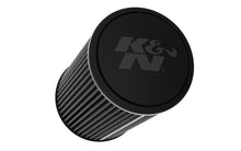 Load image into Gallery viewer, K&N Universal Round Clamp-On Air Filter 3in ID 9in Height 6in Base OD 5.25 Top OD