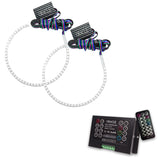 Oracle Chevrolet Camaro 10-13 Halo Kit - ColorSHIFT w/ 2.0 Controller SEE WARRANTY