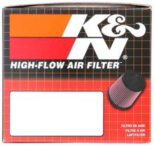 Load image into Gallery viewer, K&N Filter Universal Rubber Filter Oval Tapered 4in Base O/S L x 3.5in Top O/S L x 2.75in H