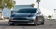 Load image into Gallery viewer, VR Aero 2018+ Tesla Model 3 Gloss Carbon Fiber Front Lip Spoiler