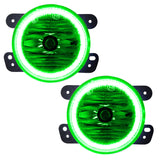 Oracle Lighting 11-13 Jeep Grand Cherokee Pre-Assembled LED Halo Fog Lights -Green