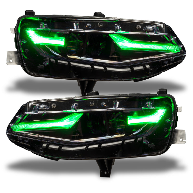 Oracle 19-21 Chevy Camaro LS/LT RGB+A Headlight DRL  Kit - ColorSHIFT w/ RF Controller SEE WARRANTY