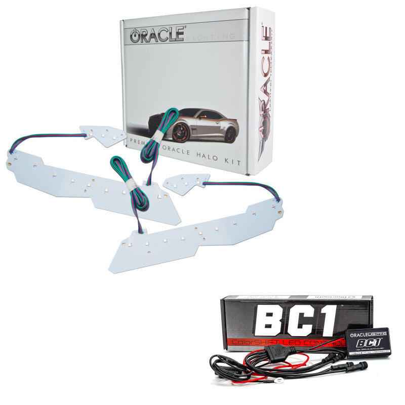 Oracle 14-19 Chevy Corvette C7 Headlight DRL Upgrade Kit - ColorSHIFT w/ BC1 Controller