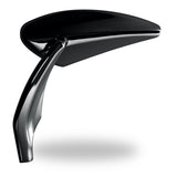 Performance Machine Mirror Assy Left Torque - Black Ano