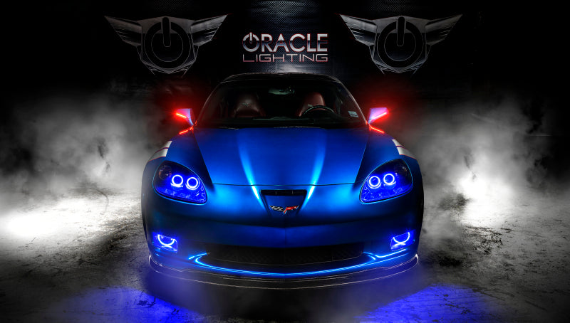 Oracle 05-13 Chevrolet Corvette C6 Concept Side Mirrors - Unpainted - No Color NO RETURNS