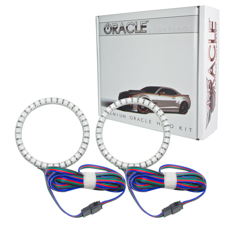 Oracle Ford Mustang 15-20 WP LED Projector Fog Halo Kit - ColorSHIFT NO RETURNS