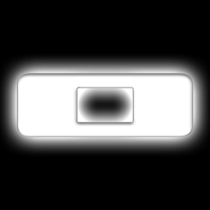 ORACLE Lighting Universal Illuminated LED Letter Badges - Matte Wht Surface Finish - O SEE WARRANTY