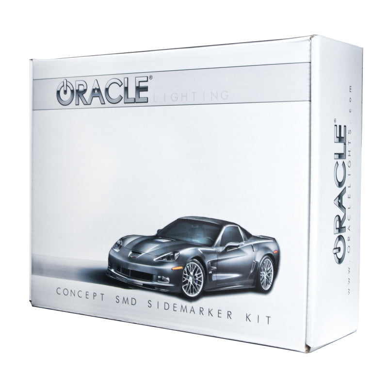Oracle 05-13 Chevrolet Corvette C6 Concept Sidemarker Set - Clear - No Paint NO RETURNS