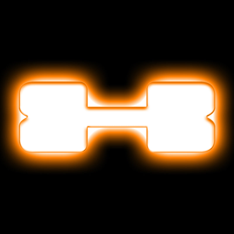 ORACLE Lighting Universal Illuminated LED Letter Badges - Matte Wht Surface Finish - X SEE WARRANTY