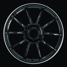 Load image into Gallery viewer, Advan RZII 17x8 +54 5-114.3 Racing Gloss Black & Ring Wheel