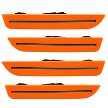 Load image into Gallery viewer, Oracle 10-14 Ford Mustang Concept Sidemarker Set - Tinted - Competition Orange (CY)