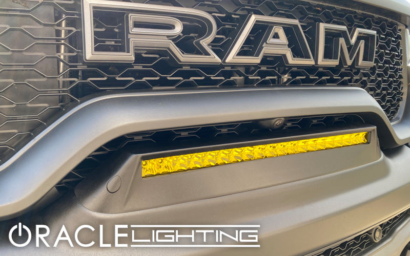 ORACLE Lighting 19-22 RAM Rebel/TRX Front Bumper Flush LED Light Bar System - Yellow NO RETURNS