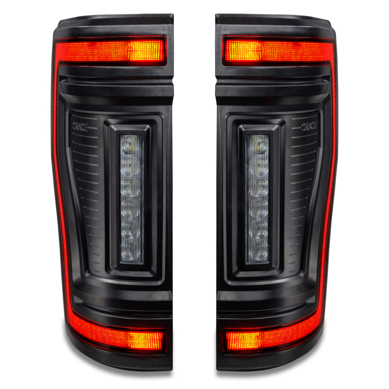 Oracle Lighting 17-22 Ford F-250/350 (Black Series) Flush Mount LED Tail Lights SEE WARRANTY