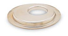 Load image into Gallery viewer, K&N Metal Base Plate 14in OD 5-1/8in Flange Chrome Finish