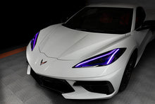 Load image into Gallery viewer, Oracle 20-21 Chevy Corvette C8 RGB+A Headlight DRL Upgrade Kit - ColorSHIFT 2