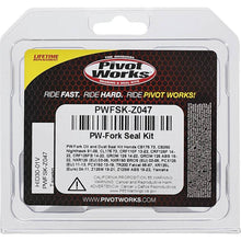 Load image into Gallery viewer, Pivot Works 13-23 Honda CRF110F PW Fork Oil & Dust Seal Kit