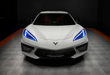 Load image into Gallery viewer, Oracle 20-21 Chevy Corvette C8 RGB+A Headlight DRL Upgrade Kit - ColorSHIFT - RF