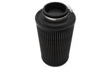 Load image into Gallery viewer, K&N Universal Round Clamp-On Air Filter 3in ID 9in Height 6in Base OD 5.25 Top OD