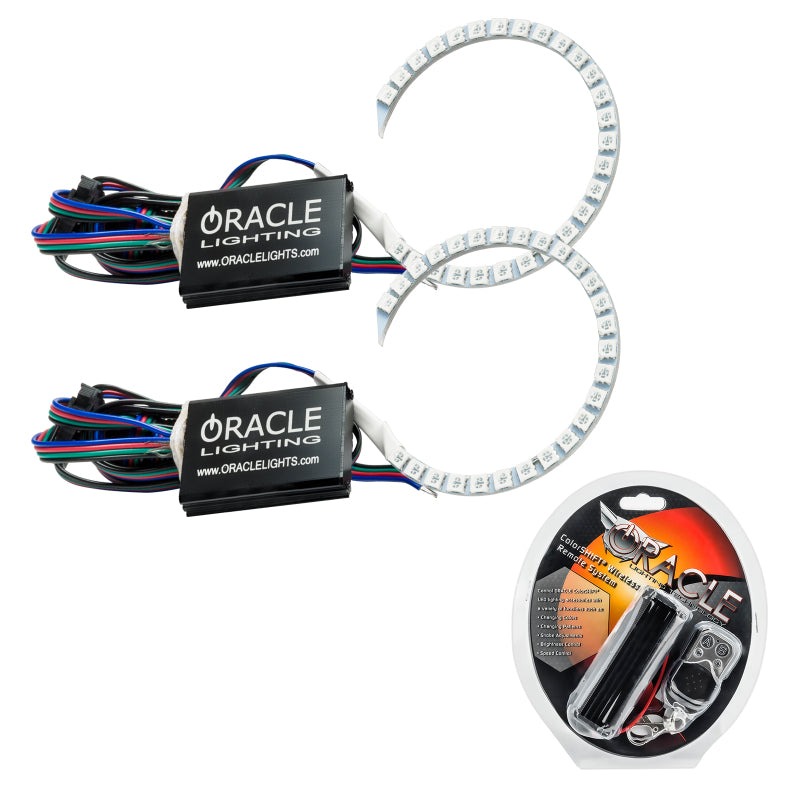 Oracle 18-21 Ford Mustang LED Headlight Halo Kit - ColorSHIFT NO RETURNS