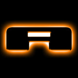 ORACLE Lighting Universal Illuminated LED Letter Badges - Matte Blk Surface Finish - A SEE WARRANTY