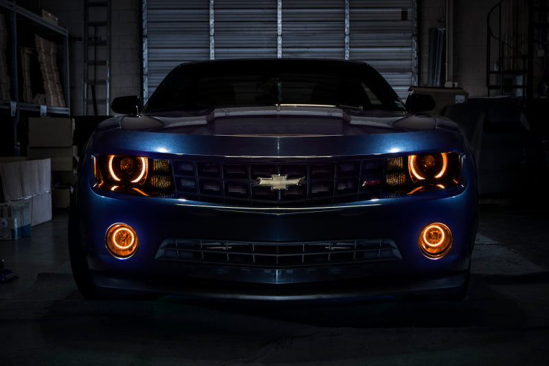 Oracle 10-13 Chevrolet Camaro LED Fog Halo Kit - Amber NO RETURNS