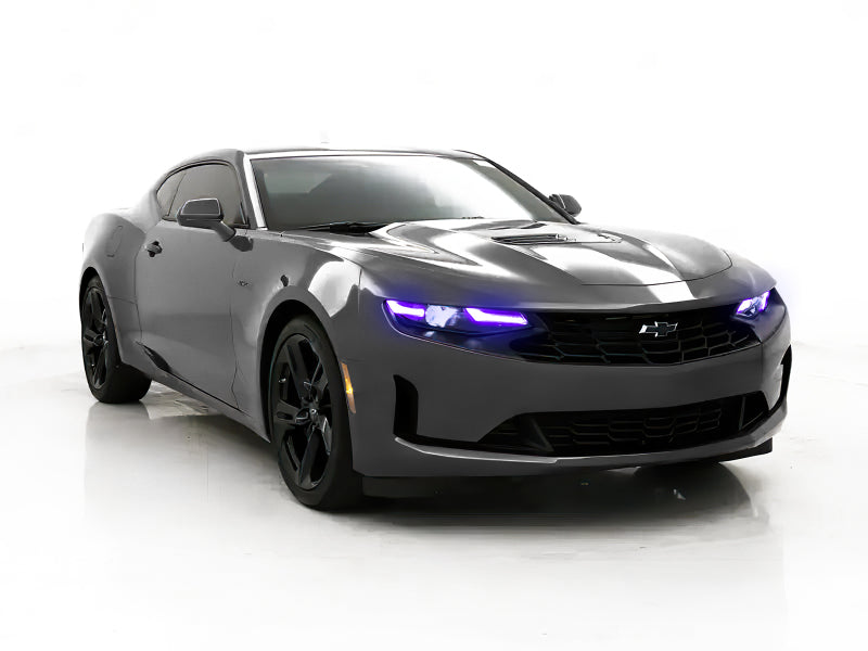 Oracle 19-21 Chevy Camaro LS/LT RGB+A Headlight DRL Upgrade Kit - ColorSHIFT w/ 2.0 Controller