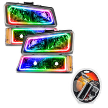 Load image into Gallery viewer, Oracle 03-06 Chevy Silverado Pre-Assembled Headlights w/ Parking Lights - ColorSHIFT NO RETURNS