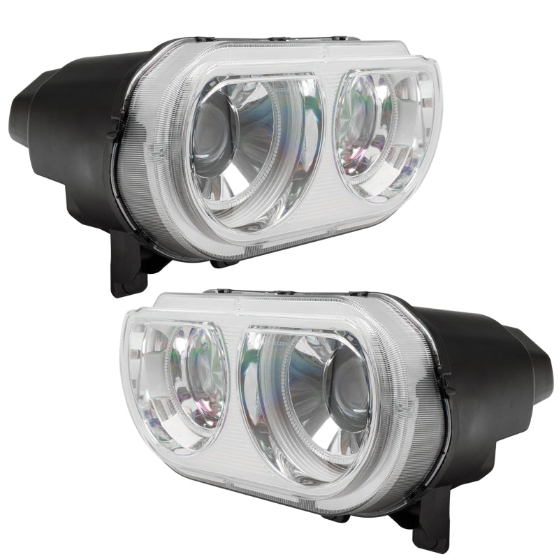 Oracle 08-14 Dodge Challenger SMD HL (HID Style) - White
