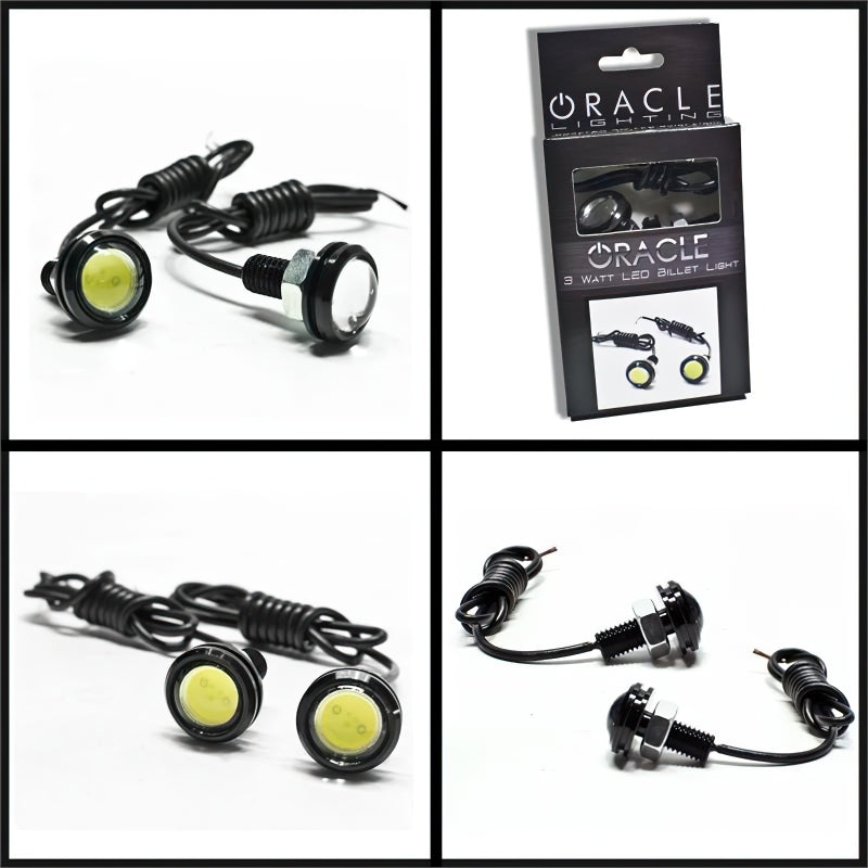 Oracle 3W Universal Cree LED Billet Lights - Red NO RETURNS