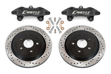 Load image into Gallery viewer, BMR Suspension 08-09 Pontiac GT Brake Kit for 15in Conversion Drilled & Slotted Rotors - Black