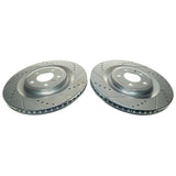 Power Stop 20-22 Lincoln Aviator Rear Drilled & Slotted Rotor (Pair)
