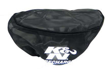 Load image into Gallery viewer, K&N Precharger Air Filter Wrap Round Straight Black 7in ID x 3in H