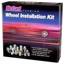 Load image into Gallery viewer, McGard SplineDrive Tuner 5 Lug Install Kit w/Locks & Tool (Cone) M12X1.5 / 13/16 Hex - Blk