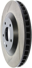Load image into Gallery viewer, StopTech Power Slot 97-04 Chevy Corvette / 04 & 08 Cadillac XLR/XLR-V Front Right Slotted Rotor