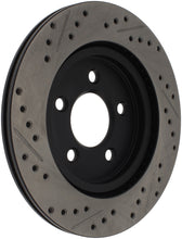 Load image into Gallery viewer, StopTech 05-10 Ford Mustang Slotted & Drilled Left Rear Rotor