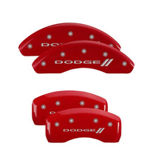Load image into Gallery viewer, MGP 4 Caliper Covers Engraved Front & Rear Vintage Style/RT Black finish silver ch