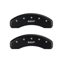 Load image into Gallery viewer, MGP 4 Caliper Covers Engraved Front & Rear MGP Red finish silver ch